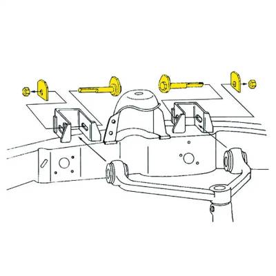 Rareelectrical - New Camber And Alignment Kit Compatible With Ford Mazda Mercury Explorer Eddie Bauer B2500 All - Image 2