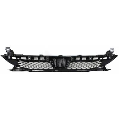 Rareelectrical - New Paintable Grille Assembly Compatible With Honda Civic Gx 4 Cyl 1.8L Civic Ex 4 Cyl 1.8L Lx Lx-S - Image 4