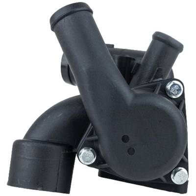 Rareelectrical - New 3 Outlet Ports Thermostat Housing Compatible With Audi Volkswagen Golf Gti Glx 6 Cyl 2.8L A3 - Image 5