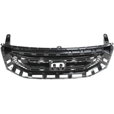 Rareelectrical - New Gray Grille Assembly Compatible With Honda Pilot Ex-L 6 Cyl 3.5L Pilot Lx 6 Cyl 3.5L Pilot - Image 5