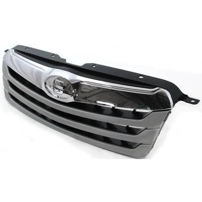 Rareelectrical - New Textured Gray Grille Assembly Compatible With Subaru Outback 2.5I 4 Cyl 2.5L Outback 3.6R - Image 2