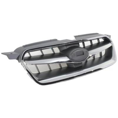 RAREELECTRICAL - New Chrome Shell Grille Assembly Compatible With Subaru Legacy 2.5I 4 Cyl 2.5L Legacy Gt 4 Cyl 2.5L - Image 3