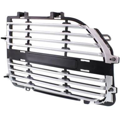 Rareelectrical - New Silver Grille Assembly Compatible With Dodge Magnum R/T 8 Cyl 5.7L Magnum Sxt 6 Cyl 3.5L Magnum - Image 2