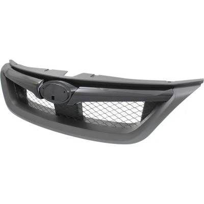 Rareelectrical - New Painted Black Grille Assembly Compatible With Subaru Wrx Base 4 Cyl 2.5L Wrx Sti Base 4 Cyl 2.5L - Image 2