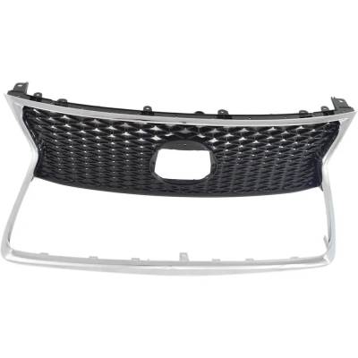 RAREELECTRICAL - New Chrome Shell Grille Assembly Compatible With Lexus Ls460 L 8 Cyl 4.6L Ls460 F Sport 8 Cyl 4.6L - Image 4