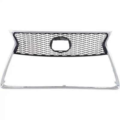 New Chrome Shell Grille Assembly Compatible With Lexus Ls460 L 8 Cyl 4.6L Ls460 Base 8 Cyl 4.6L