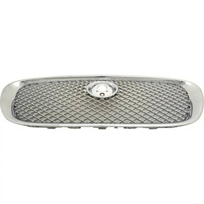 Rareelectrical - New Chrome Grille Assembly Compatible With Jaguar Xf Premium Luxury 8 Cyl 4.2L Xf Base 8 Cyl 4.2L Xf - Image 4