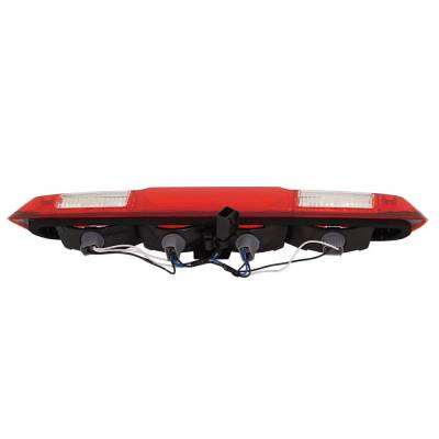 Rareelectrical - New Clear & Red Third Brake Light Compatible With Chevrolet Gmc Hummer Sierra 1500 Sle 8 Cyl 6.2L - Image 5