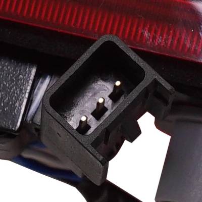 Rareelectrical - New Clear & Red Third Brake Light Compatible With Chevrolet Gmc Hummer Sierra 1500 Sle 8 Cyl 6.2L - Image 7