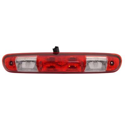 New Clear & Red Third Brake Light Compatible With Chevrolet Gmc Hummer Silverado 1500 Lt 8 Cyl 6.0L
