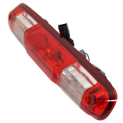 Rareelectrical - New Clear & Red Third Brake Light Compatible With Chevrolet Gmc Hummer Silverado 1500 Lt 8 Cyl 6.0L - Image 3