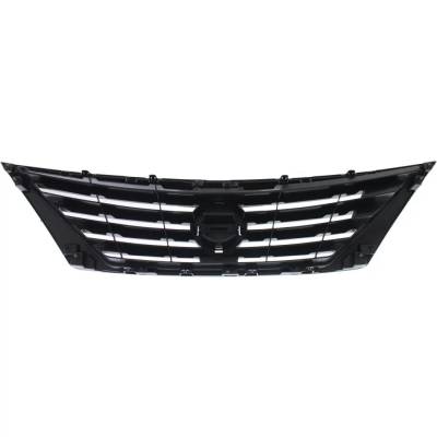 Rareelectrical - New Textured Gray Grille Assembly Compatible With Nissan Versa 1.6 Sv 4 Cyl 1.6L Versa 1.6 S Plus 4 - Image 5