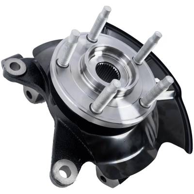 Rareelectrical - New Left Front Knuckle Compatible With Ford Lincoln Edge Sel Plus 6 Cyl 3.5L Mkx Base 6 Cyl 3.5L - Image 2