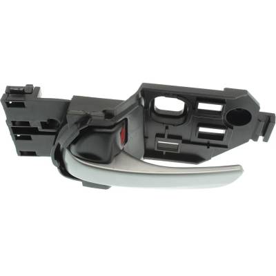 Rareelectrical - Left Front Or Rear Interior Door Handle Compatible With 2015-2017 Honda Fit Silver With Lock Button - Image 4