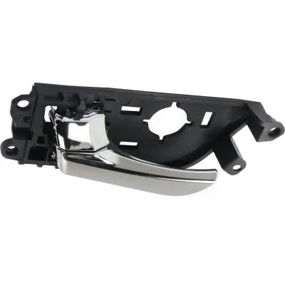 Rareelectrical - Front Driver Side Interior Door Handle Compatible With 2012-2017 Hyundai Veloster Chrome With Lock - Image 4
