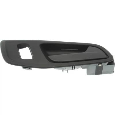 Front Passenger Side Interior Door Handle Compatible With 2013-2016 Ford Escape Textured Black