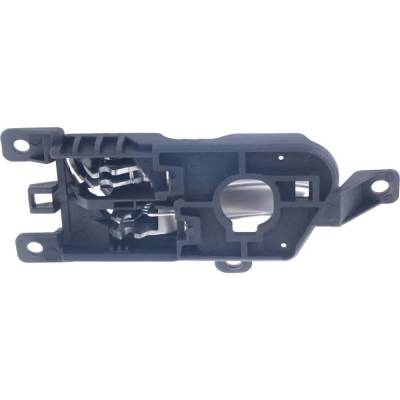 Rareelectrical - Right Rear Interior Door Handle Compatible With 2013-2019 Hyundai Santa Fe Silver With Lock Button - Image 5
