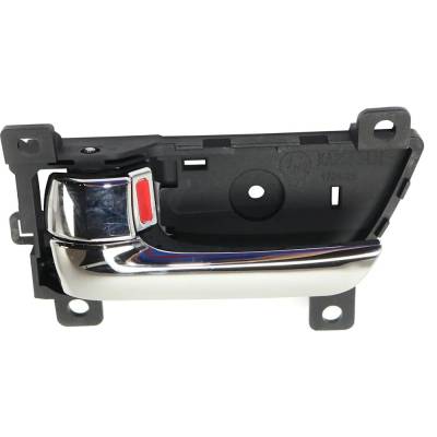 Front Or Rear Driver Side Interior Door Handle Compatible With 2011-2015 Kia Sorento Chrome With