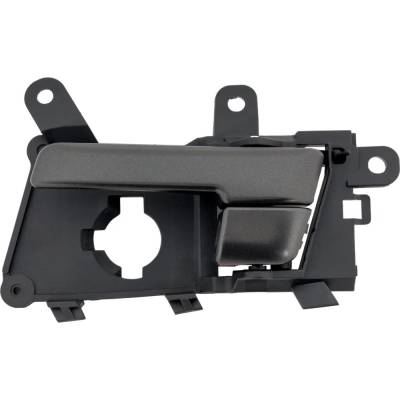 Front Driver Side Interior Door Handle Compatible With 2011-2013 Kia Optima Textured Black Without