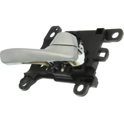 Rareelectrical - Front Passenger Side Interior Door Handle Compatible With 2016-2018 Hyundai Tucson Silver With Lock - Image 3