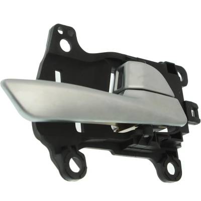 Rareelectrical - Front Right (Passenger Side) Interior Door Handle Compatible With 2016-2018 Hyundai Tucson Silver - Image 2