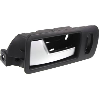 Rareelectrical - Front Driver Side Interior Door Handle Compatible With 2005-2014 Ford Mustang Black Bezel With - Image 3