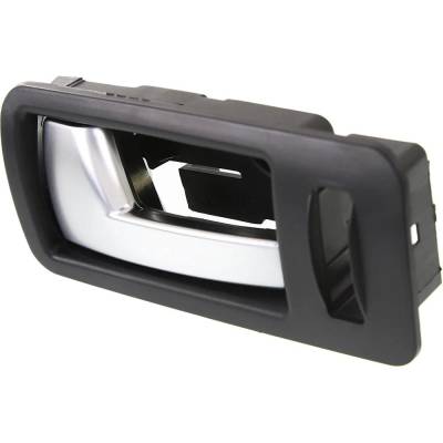 Rareelectrical - Front Left (Driver Side) Interior Door Handle Compatible With 2005-2014 Ford Mustang Black Bezel - Image 2