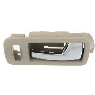 Rareelectrical - Front Right (Passenger Side) Interior Door Handle Compatible With 2005-2014 Ford Mustang Beige Bezel - Image 4