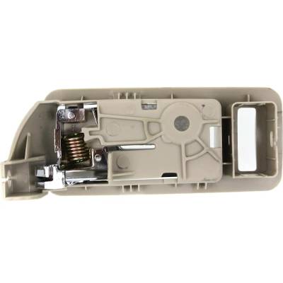 Rareelectrical - Front Right (Passenger Side) Interior Door Handle Compatible With 2005-2014 Ford Mustang Beige Bezel - Image 5