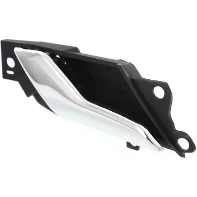 Rareelectrical - Left Front Interior Door Handle Compatible With 2008-2015 Saturn Vue Chevrolet Captiva Chrome - Image 2