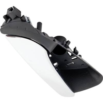 Rareelectrical - Left Rear Interior Door Handle Compatible With 2011-2017 Buick Regal Chrome Lever With Black Bezel - Image 2