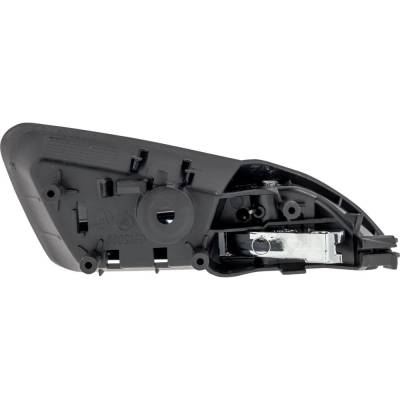Rareelectrical - Left Rear Interior Door Handle Compatible With 2011-2017 Buick Regal Chrome Lever With Black Bezel - Image 4