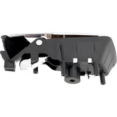 Rareelectrical - Left Rear Interior Door Handle Compatible With 2011-2017 Buick Regal Chrome Lever With Black Bezel - Image 6