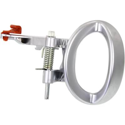 Front Or Rear Passenger Side Interior Door Handle Compatible With 2007-2011 Dodge Nitro Chrome