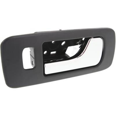Rareelectrical - Front Passenger Side Interior Door Handle Compatible With 2005-2011 Cadillac Sts Chrome Lever With - Image 3