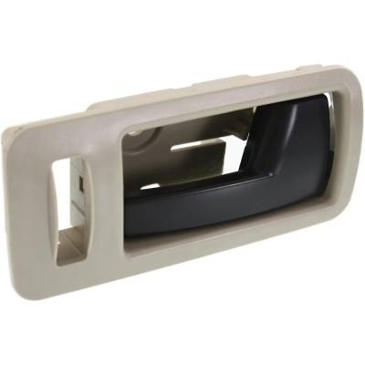 Rareelectrical - Front Passenger Side Interior Door Handle Compatible With 2005-2014 Ford Mustang Beige Bezel With - Image 3