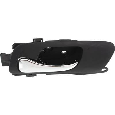 Rareelectrical - Front Driver Side Interior Door Handle Compatible With 2004-2008 Acura Tsx Chrome Lever With Black - Image 4