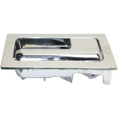 Rareelectrical - Front Or Rear Passenger Side Interior Door Handle Fits 2009-2014 Ford F-150 Chrome With Lock Button - Image 4