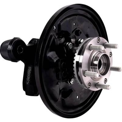 Rareelectrical - Rear Steering Knuckle With Wheel Bearing Hub Assembly Compatible With 2001-2008 Subaru Forester 2.5L - Image 3