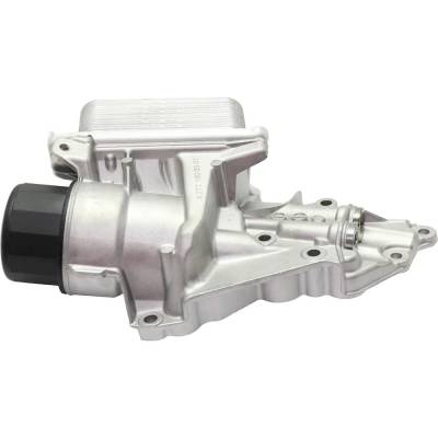 Rareelectrical - New Oil Filter Housing Compatible With Mercedes Benz Clk550 Base 8 Cyl 5.5L Cl550 4Matic 8 Cyl 5.5L - Image 5
