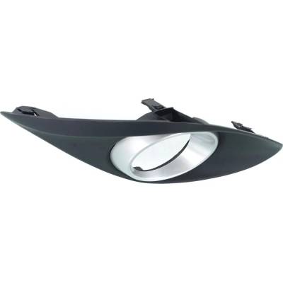 Rareelectrical - New Silver Fog Light Trim Compatible With Mazda 2 Gs 2 Gx 2 Yozora 2 Touring 2 Sport 2011-2014 By - Image 4