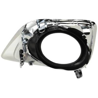 RAREELECTRICAL - New Chrome Fog Light Trim Compatible With Toyota Venza Awd 4 Cyl 2.7L Venza Xle 4 Cyl 2.7L Limited 6 - Image 6