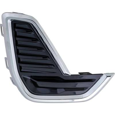 Rareelectrical - New Chrome Fog Light Cover Compatible With Gmc Acadia Sl 4 Cyl 2.5L Acadia At4 6 Cyl 3.6L Sle 4 2.0L - Image 1