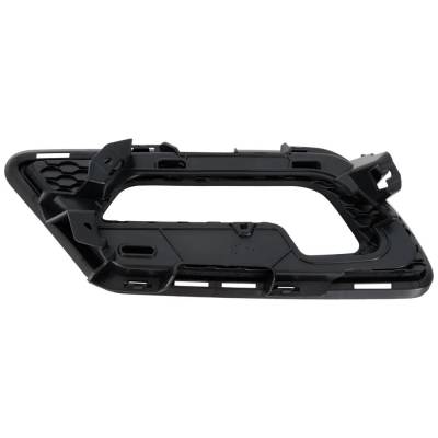 Rareelectrical - New Textured Black Fog Light Trim Compatible With Mercedes Benz E350 Base 6 Cyl 3.5L E550 Base 8 Cyl - Image 4