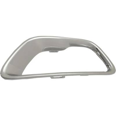 Rareelectrical - New Chrome Fog Light Trim Compatible With Jeep Grand Cherokee Laredo Grand Cherokee Trailhawk Grand - Image 2