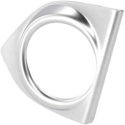 Rareelectrical - New Primed Fog Light Trim Compatible With Acura Tsx Tech Tsx V6 Special Edition V6 Tech A-Spec - Image 1
