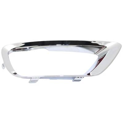 Rareelectrical - New Chrome Fog Light Trim Compatible With Chevrolet Colorado Lt 4 Cyl 2.8L Colorado Base 4 Cyl 2.5L - Image 4