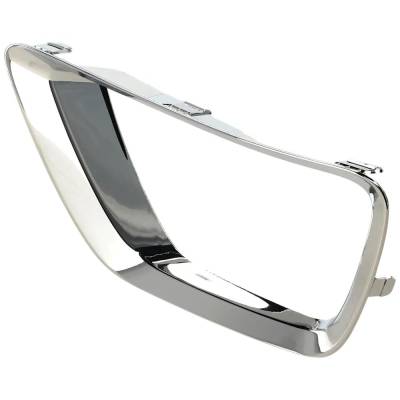 Rareelectrical - New Left Front Fog Light Trim Compatible With Chevrolet Colorado Z71 4 Cyl 2.8L Colorado Wt 4 Cyl - Image 2