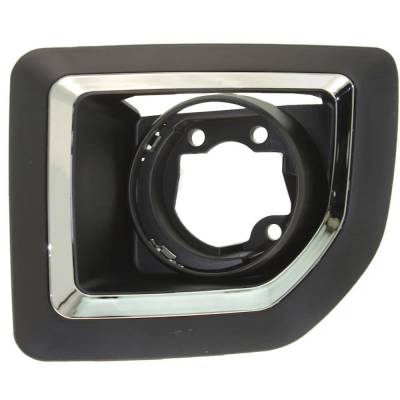 Rareelectrical - New Left Front Fog Light Trim Compatible With Gmc Sierra 2500 Hd Base 8 Cyl 6.6L Sierra 2500 Hd - Image 1