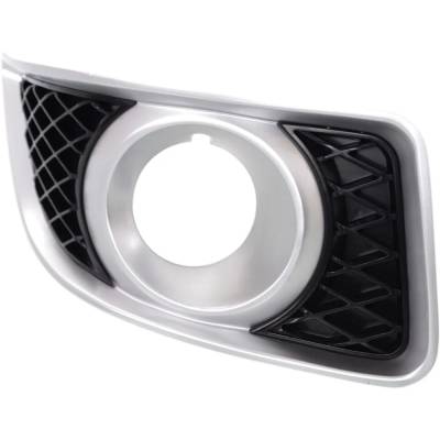 Rareelectrical - New Textured Black Fog Light Trim Compatible With Chevrolet Malibu Maxx Ss 6 Cyl 3.9L Malibu Ss 6 - Image 2